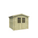 Outdoor Life Products | Tuinhuis Ingo 230 x 230 | Geïmpregneerd | Olijfgroen 210273-01
